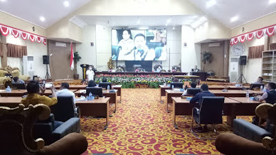 Sidang Paripurna DPRD Manado Bahas KUA-PPAS Tahun 2021