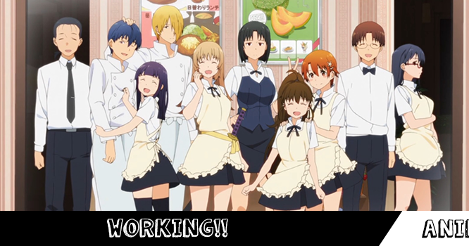 19+ Anime baseado em trabalho em equipe onde o companheirismo é
