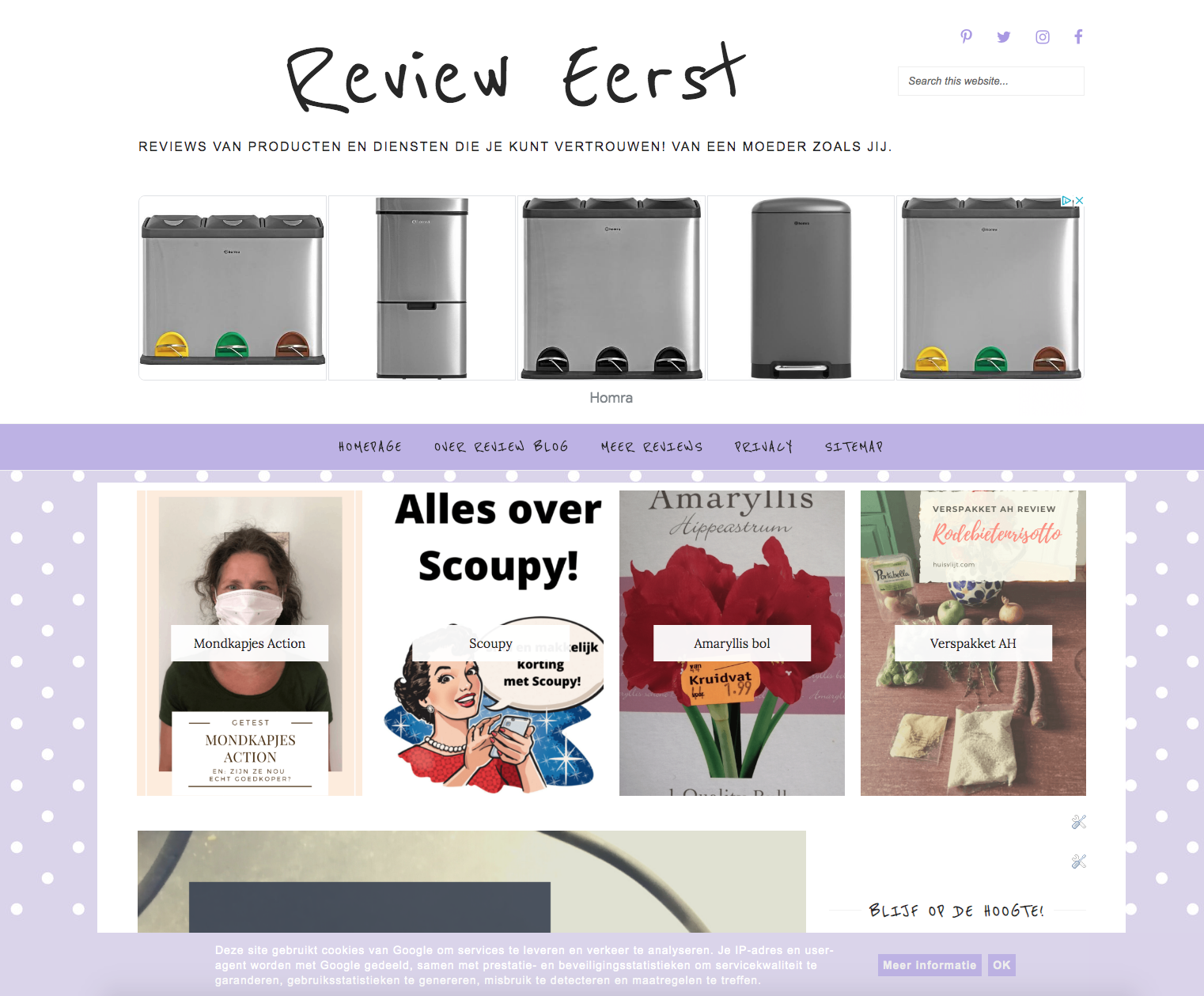 Review eerst
