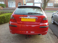 Rover 25 MG ZR bodykit and longlife oval exhaust