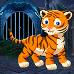 Games4King Cute Tiger Rescue