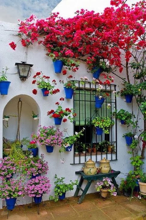 LAS COLECCIONES DE MI VIDA: Ventanas y Balcones-( PATIOS ANDALUCES )