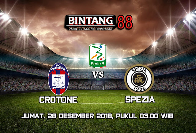 Prediksi Crotone vs Spezia 28 Desember 2018