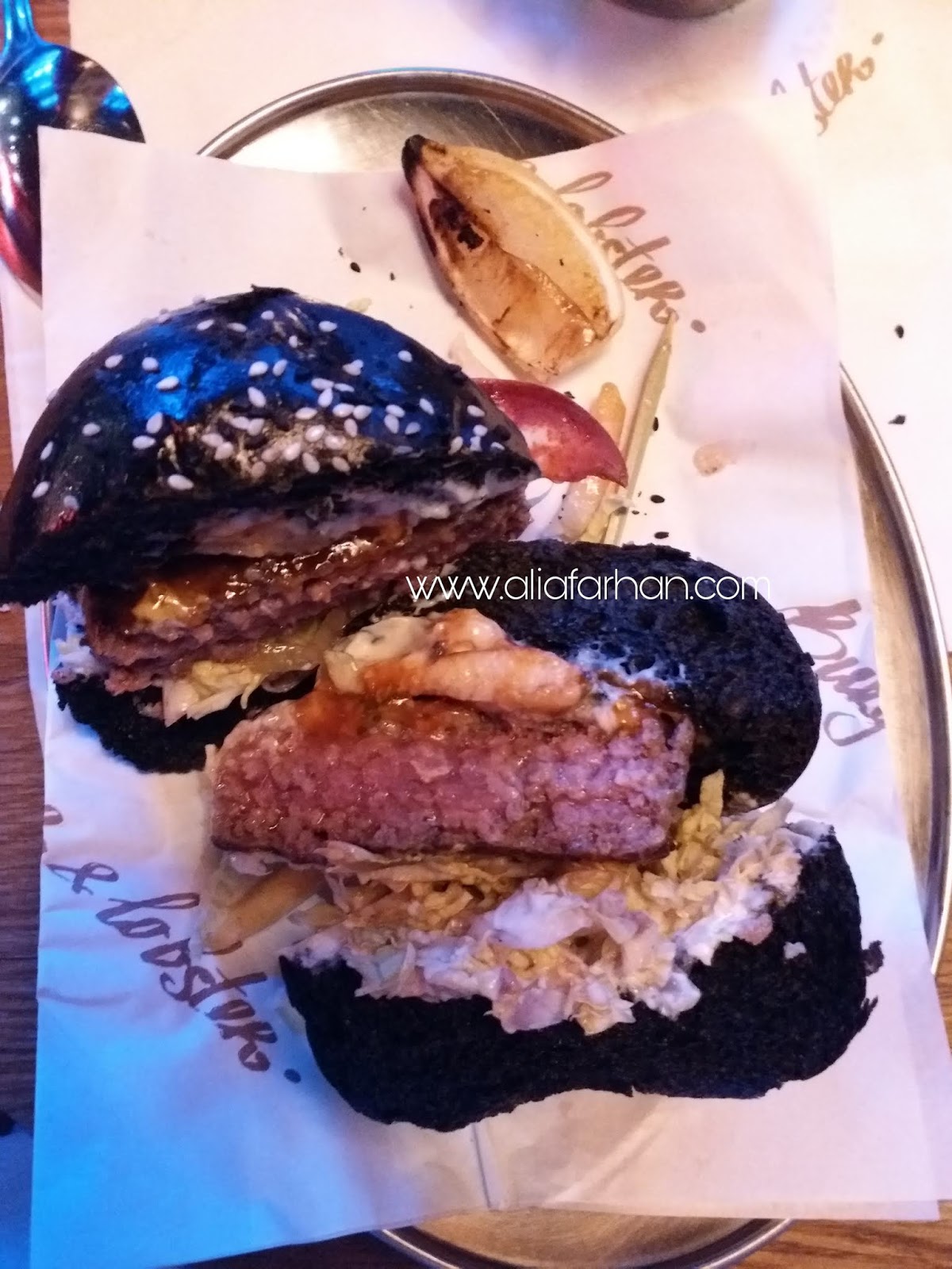 Food Review Burger & Lobster Genting Highland ALIA FARHAN