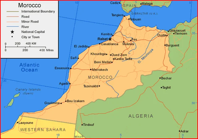 image: Map of Morocco