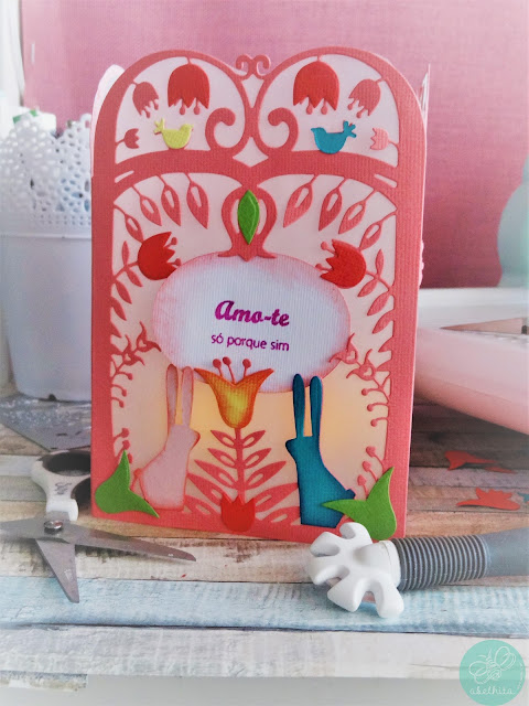 Sizzix | Video tutorial Lanterna dia S. Valentim, com kit disponível!!!