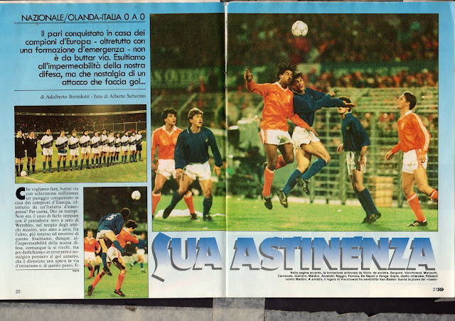 Soccer Nostalgia Preparations Of A Host Or Defending Champion Part Two Italy 1988 90 Part D Spring 1990