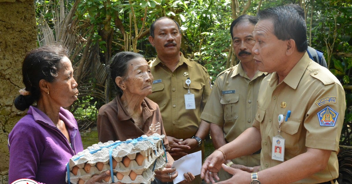 Pemprov Bali Respon Cepat Warga Miskin di Klungkung
