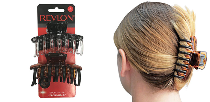 NeoStipZone | 35 Beautiful Hair Clips / Barrette Collection | Revlon Strong Hold Hair Claw Clips Sample