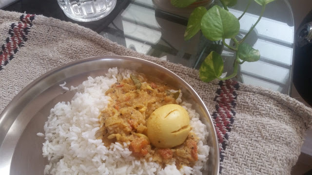 motte saaru, traditional egg curry