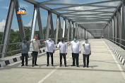 Tiga Menteri Resmikan Jembatan Penghubung Jatim-Jateng