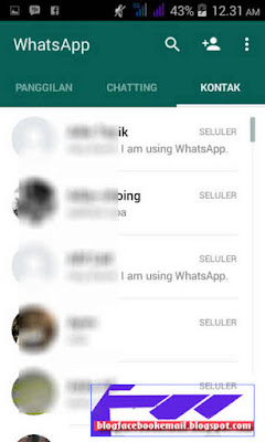 proses pendaftaran akun whatsapp