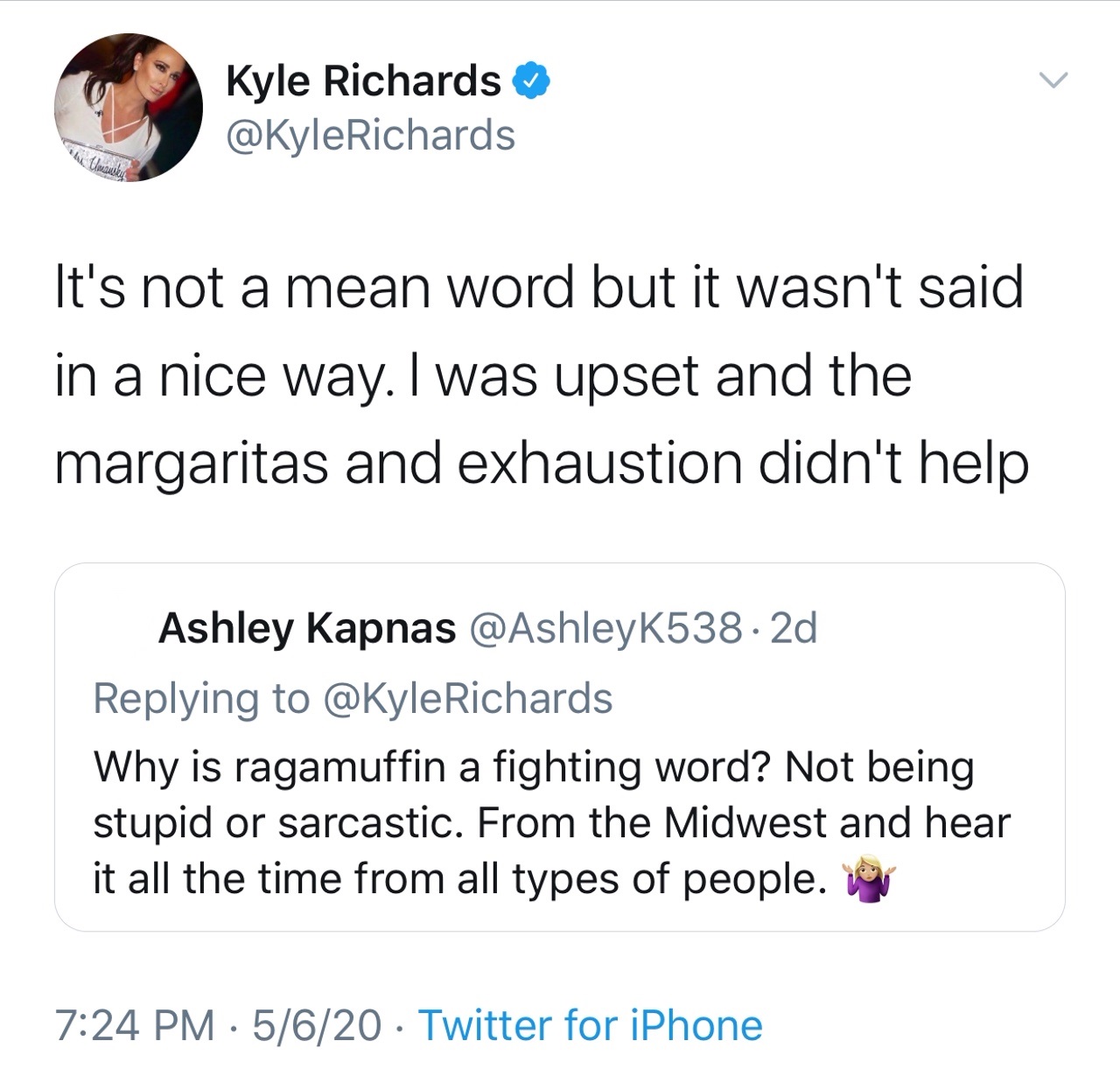 Kyle Richards Apologizes For Calling Denise Richards A ‘Ragamuffin’ On ...