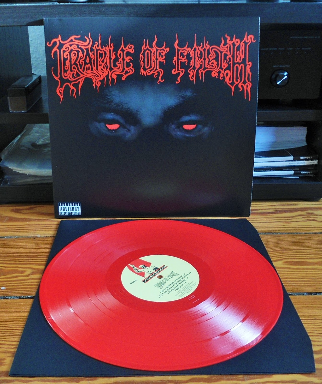 hardcore/metal vinyl cradle of filth from the cradle to enslave e.p.
