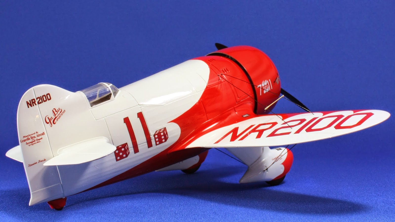 Greg's Scale Plastic Model Showcase: Gee Bee R Racer