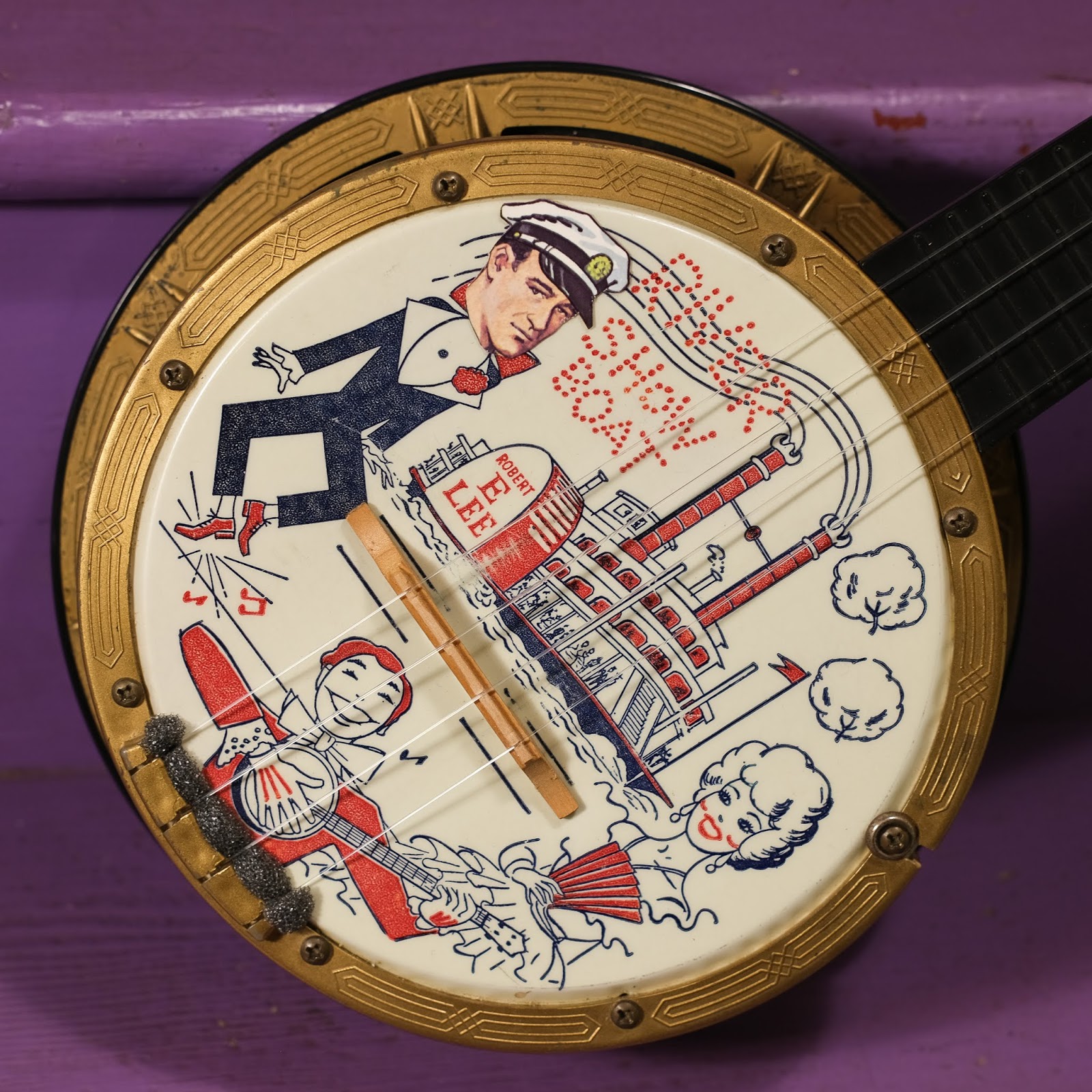 1950s Mastro Plastic Banjo Ukulele