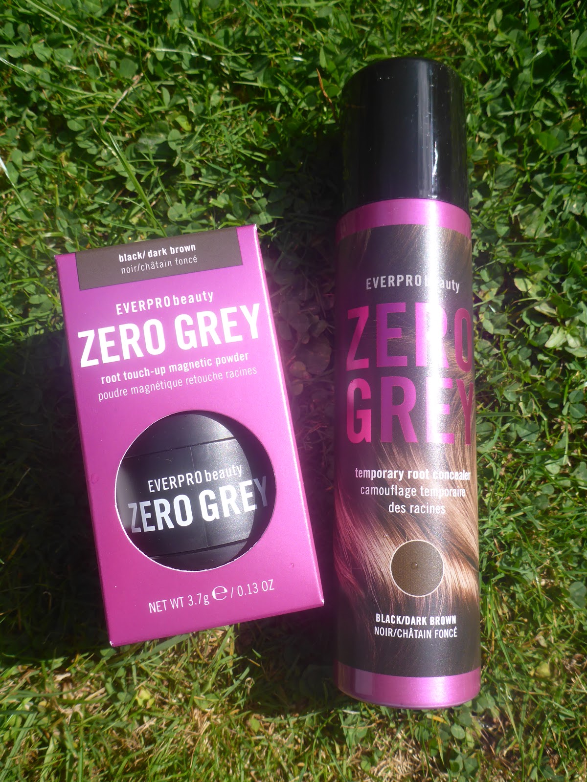 EVERPRO beauty ZERO Grey Temporary Root Concealer and Root TouchUp