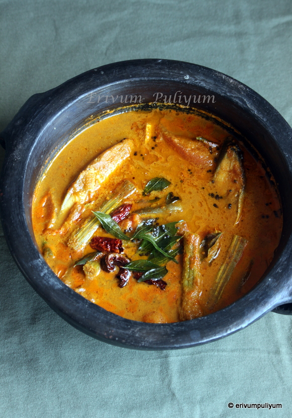 Erivum Puliyum: Muringakka Meen Curry | Varutharacha Meen Curry ...