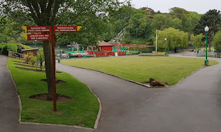 Putting Green at Peasholm Park in Scarborough