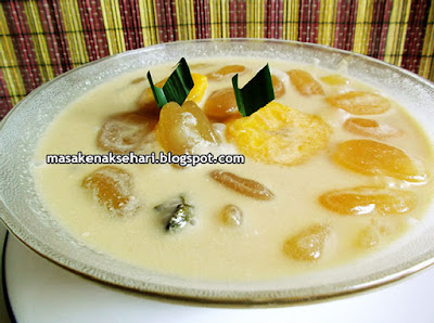 Resep Kolak Pisang Kolang-kaling Cara Membuat Kolak Pisang Kolang-kaling Berkuah Santan