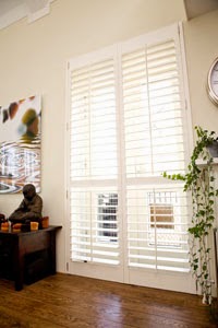 Raamdecoratie voor openslaande deuren