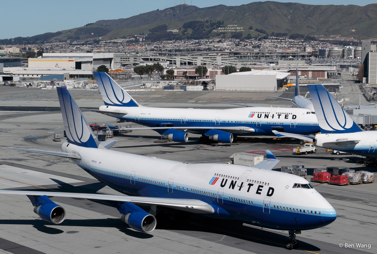 United 747 Farewell