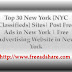 Top 30+ Free New York Classifieds Sites | 30+ Best Post Free Classified Sites in NYC | Free Ad Posting Websites in New York