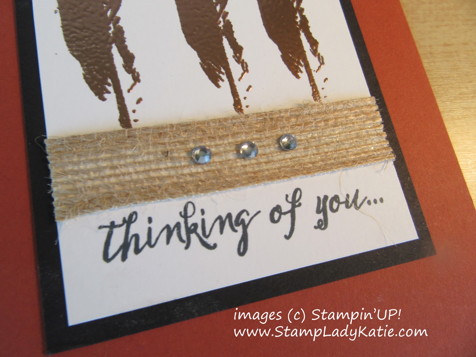 I LOVE the new Copper Embossing Powder