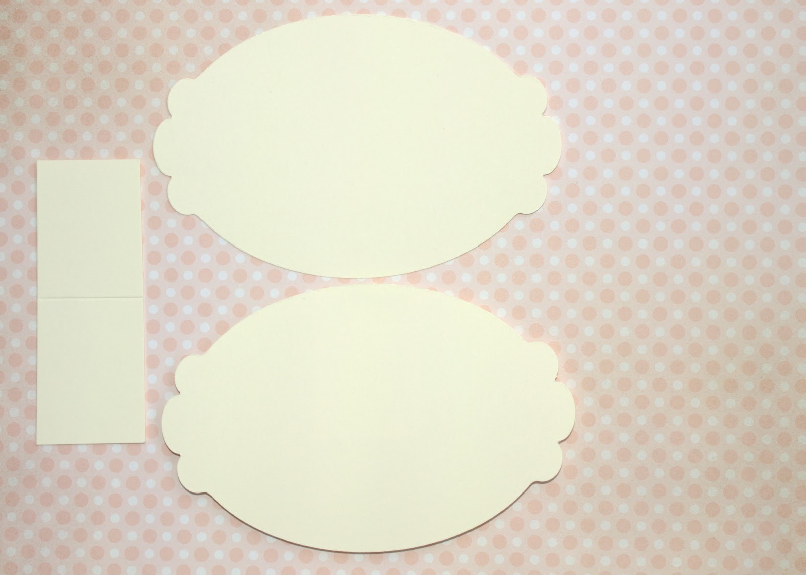 Die Cut Shaped Card with Lizzie