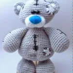 patron gratis oso amigurumi |  free pattern amigurumi bear 