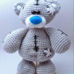 patron gratis oso amigurumi |  free pattern amigurumi bear