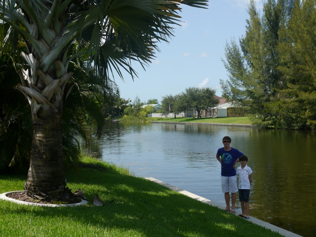 Cape Coral Floride Canal