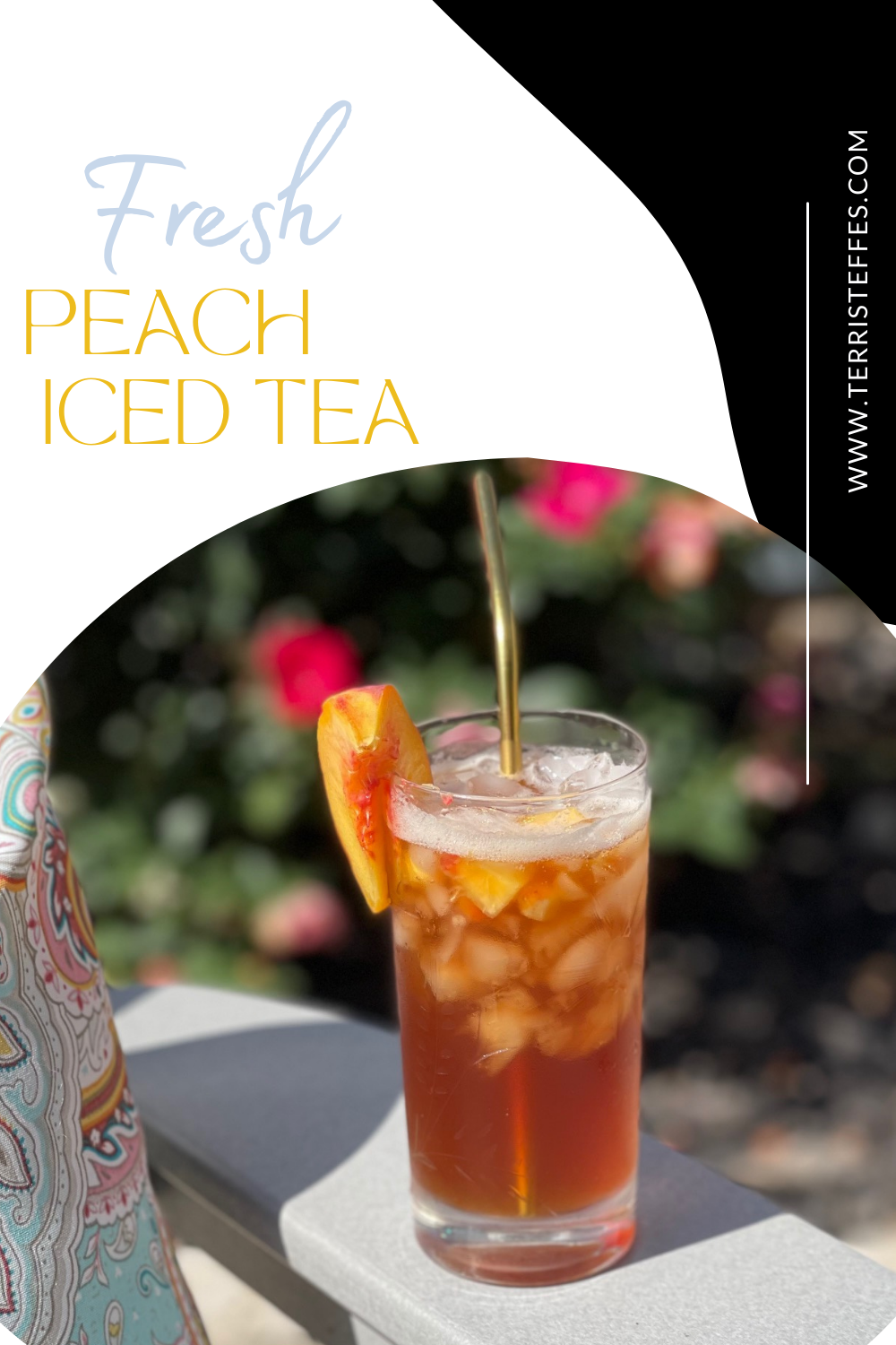 Peach Iced Tea Our Good Life