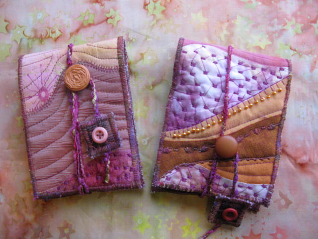 embroidered book bag