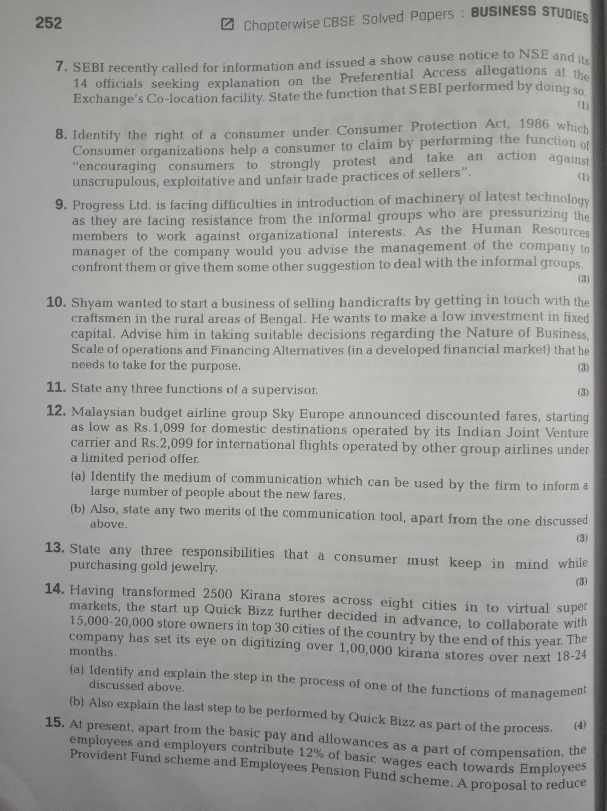 BST SAMPLE PAPER FOR CLASS 12 FREE CONTENT