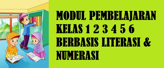 MODUL PEMBELAJARAN KELAS 1 2 3 4 5 6 BERBASIS LITERASI & NUMERASI