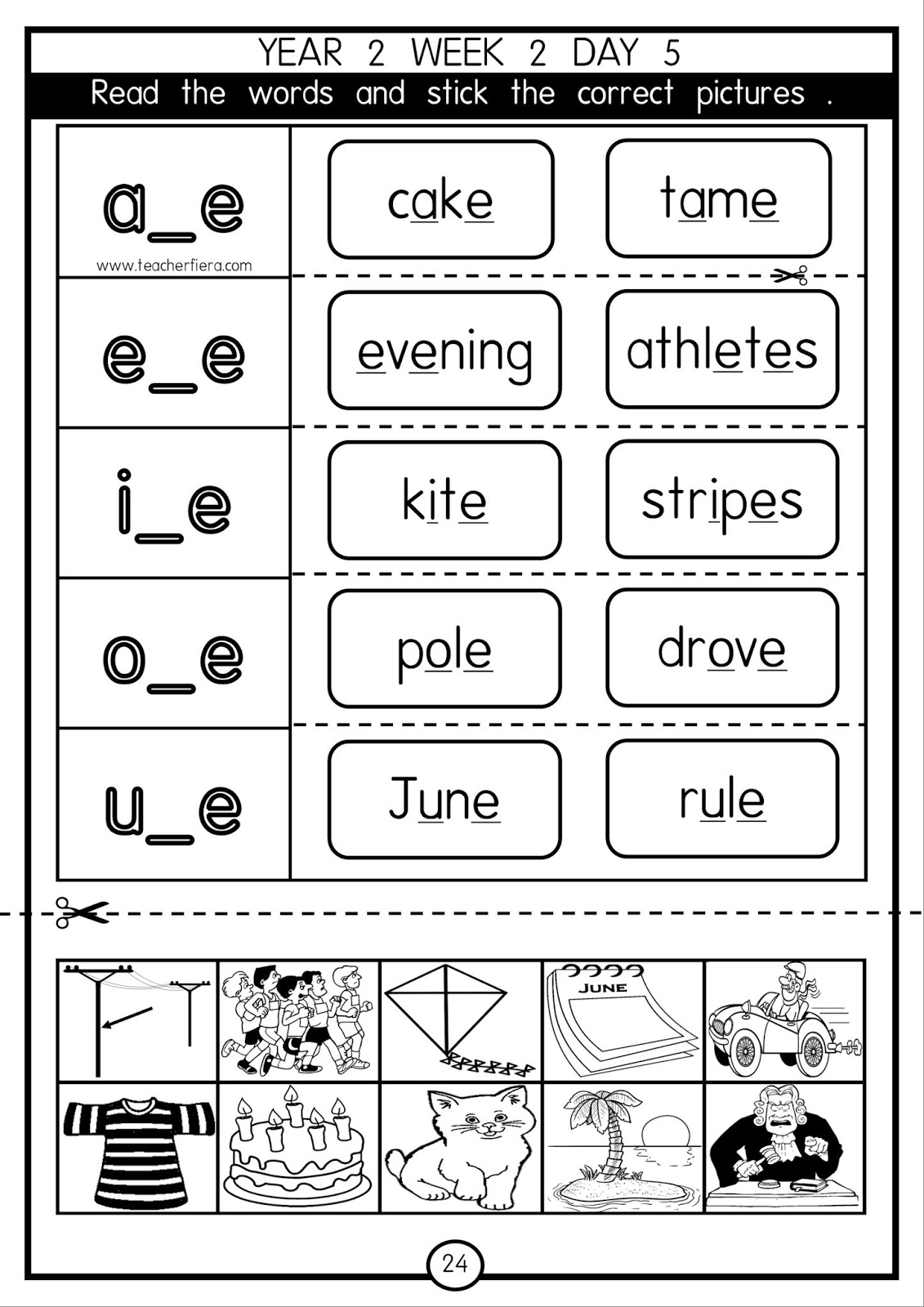 YEAR 2 (2019 ) 2 WEEKS PHONICS BASED LESSONS BOOKLET