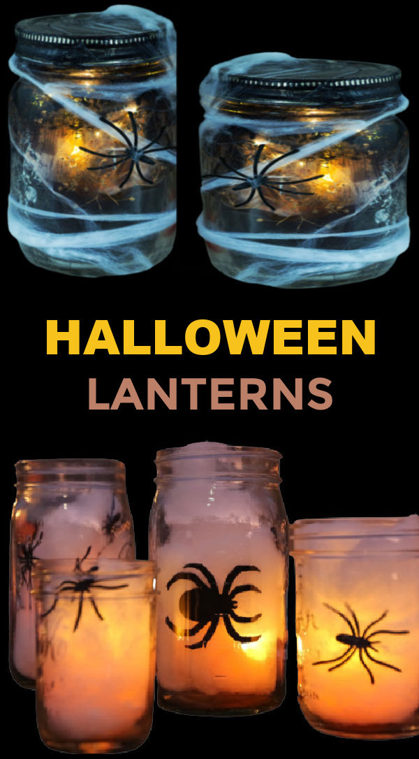 Halloween Jar Lanterns for Kids