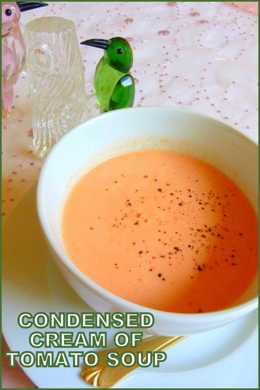 CONDENSED CREAM OF TOMATO SOUP