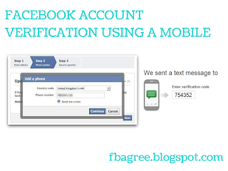 Facebook Account Verification Through mobile