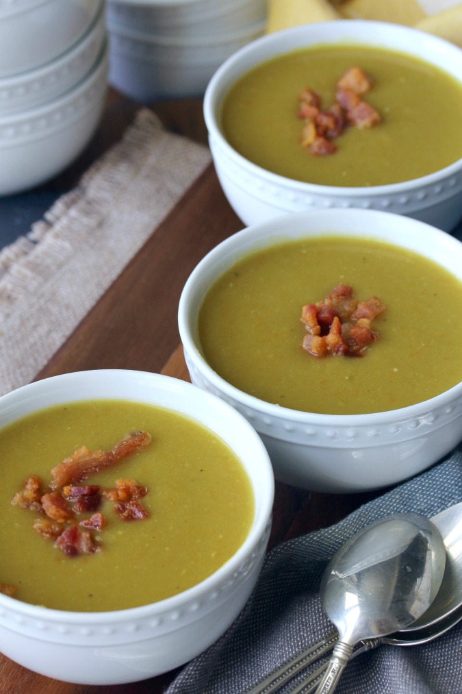 Homemade Split Pea Soup - House of Nash Eats