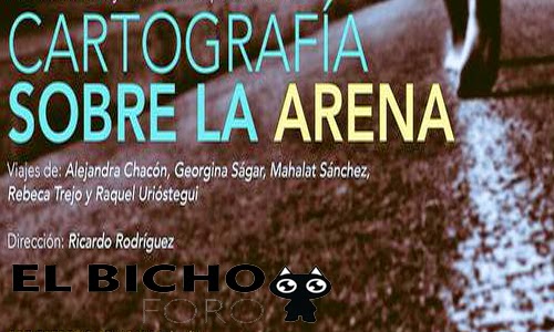 Corta temporada de la obra "Cartografía sobre la arena" de Ricardo Rodríguez