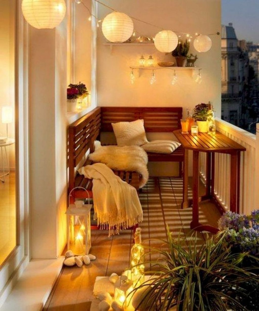 40 Popular Romantic Balcony Decorating Design Ideas ARA HOME
