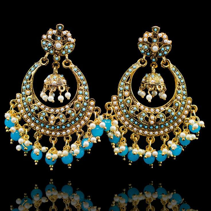 Designer chandelier earrings