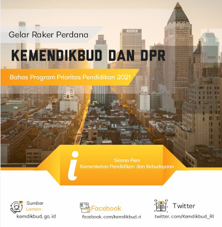 Gelar Raker Perdana, Kemendikbud dan DPR Bahas Program Prioritas Pendidikan 2021