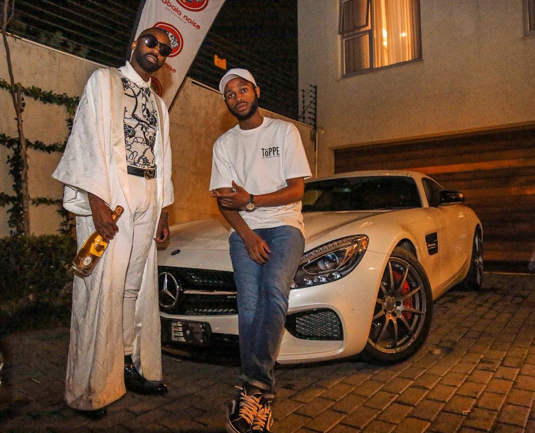 Riky Rick new car Mercedes AMG GTS coupe worth over R2 million