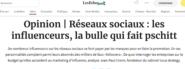 La Bulle Des Influenceurs Va Faire Pschitt Enfin Strategie E Commerce Considerations D Un Praticien