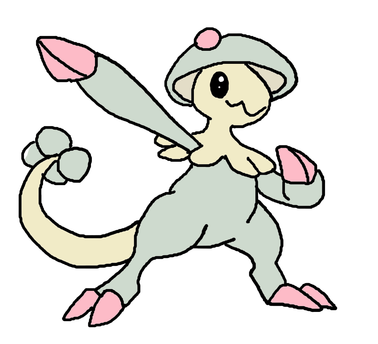 We can eat a Pokemon a day!!: Day 3 - Request: We draw Breloom!