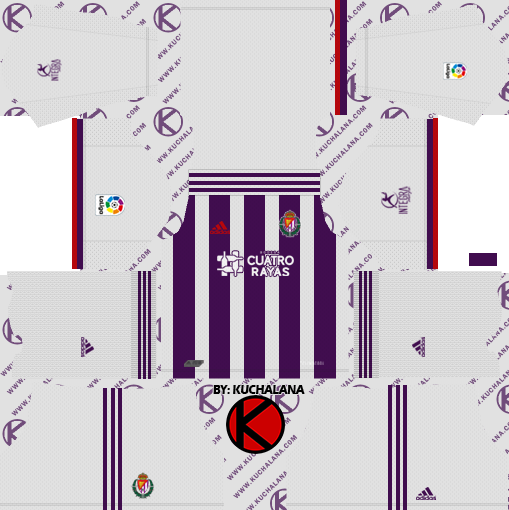 Real Valladolid 2019/2020 Kit - Dream League Soccer Kits