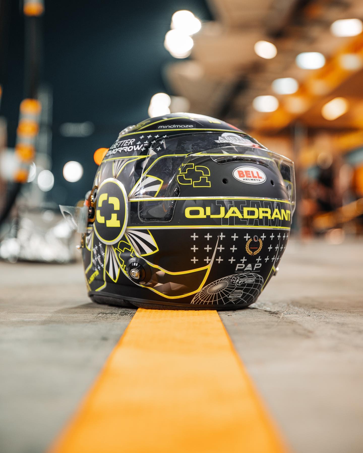 Racing Helmets Garage Bell HP77 L.Norris Bahrain 2020 by MDM Designs